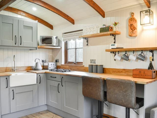 Open plan living space | Blue Bell - Martindale Shepherds Huts, Pocklington