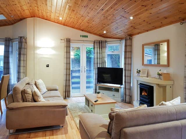 Open plan living space | Kingfisher Lodge - Loch Lomond Sanctuary Lodges, Loch Lomond