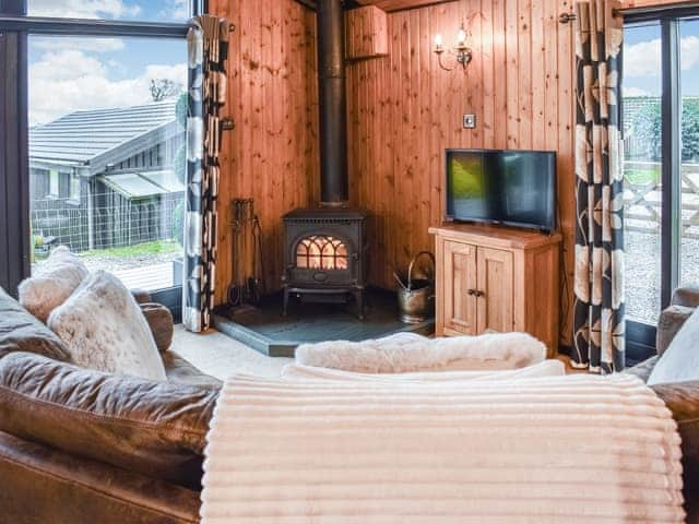 Living area | Glendowlin Lodge Retreat, Yanwath, near Pooley Bridge