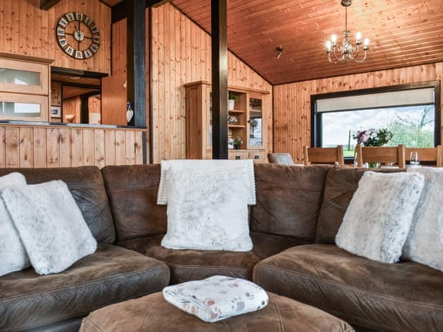 Living area | Glendowlin Lodge Retreat, Yanwath, near Pooley Bridge