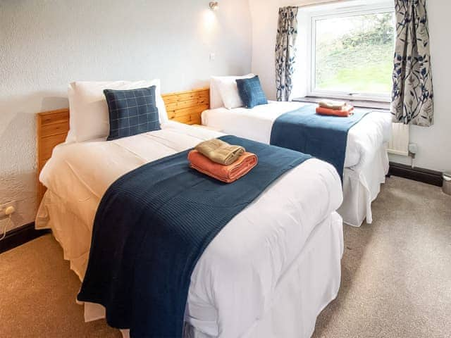 Twin bedroom | Long Byres- Bramble Cottage - Long Byres, Talkin Head, near Carlisle