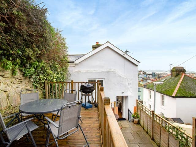 Outdoor area | Lilac Cottage, Brixham