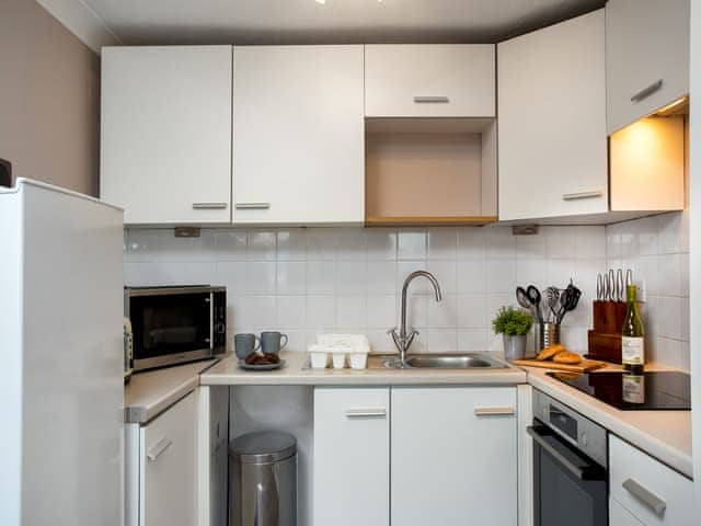 Kitchen | The Stable - Higher Trewithen Holiday Cottages, Sithians, near Falmouth