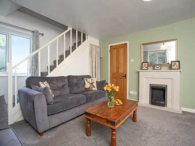 Living area | The Barn - Higher Trewithen Holiday Cottages, Sithians, near Falmouth