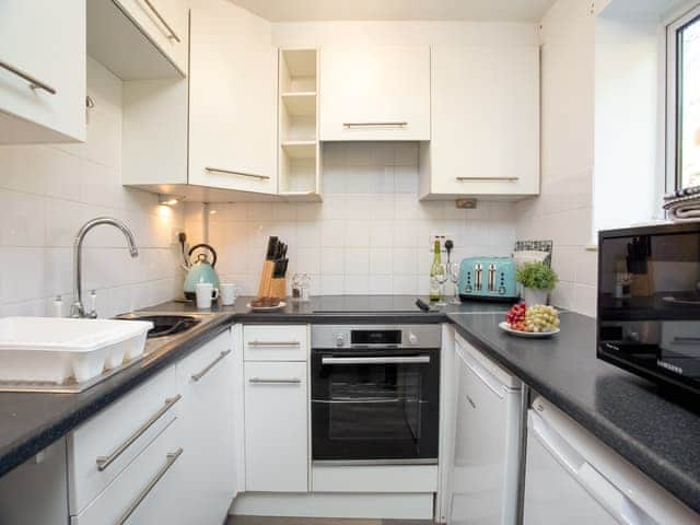 Kitchen | The Barn - Higher Trewithen Holiday Cottages, Sithians, near Falmouth