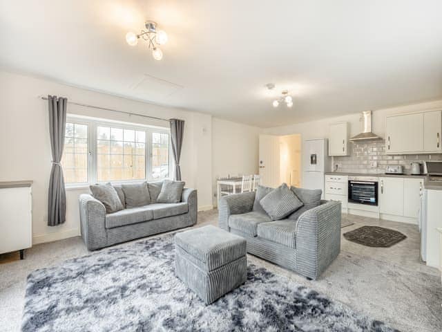 Open plan living space | Lazy Acre, Holbeach