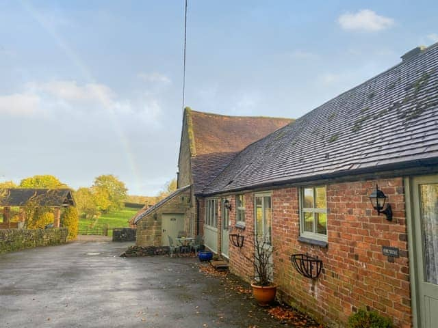 Parking | Swallows - Brookfarm Cottages, Middle Mayfield, near Ashbourne