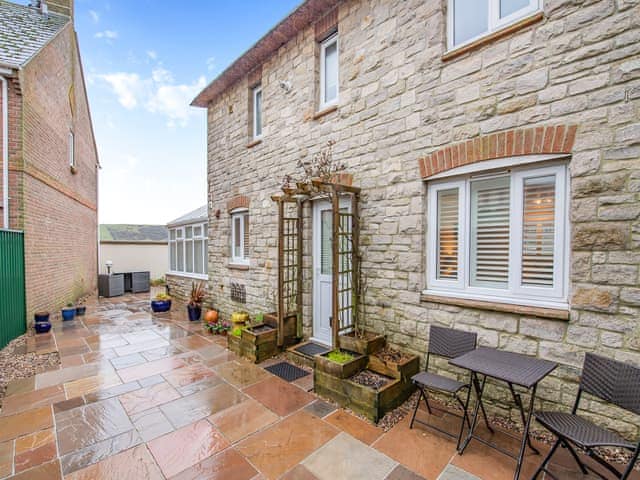 Outdoor area | The Roddy House, West Bay, Bridport