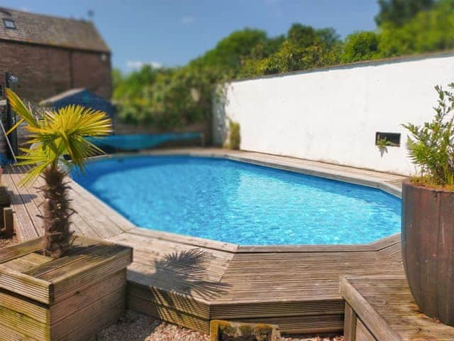 Swimming pool | Calthwaite Hall West Wing, Calthwaite, near Penrith