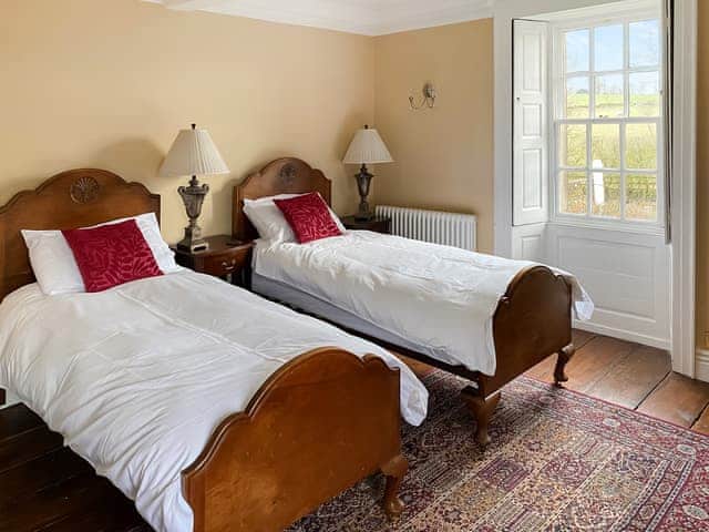 Twin bedroom (1st floor) | Bradley Hall, Matlock