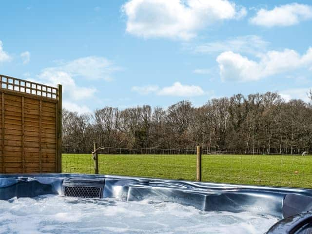 Hot tub | Norville Lodge, Heathfield