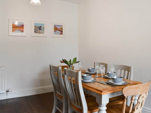 Dining Area | Belmont Apartment, Arnside, near Grange-over-Sands