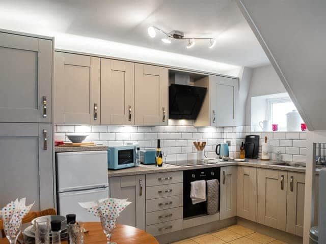 Kitchen area | Apple Blossom Cottage - Spring Cottages, Cheddar