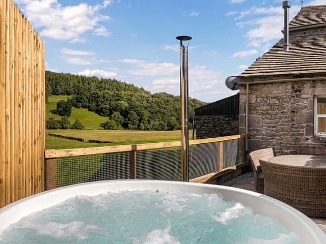 Hot tub | The Shippon, Barden, near Skipton