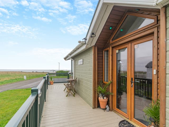 Terrace | Sea View Lodge, Crimdon, near Hartlepool