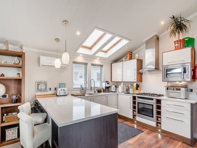 Open plan living space | Sea View Lodge, Crimdon, near Hartlepool