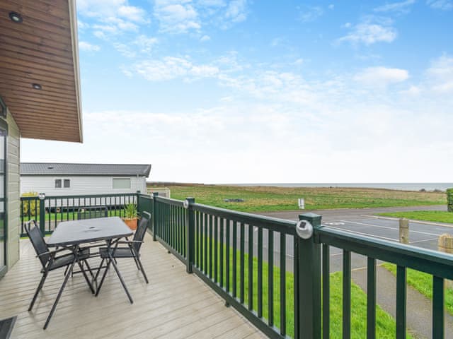 Terrace | Sea View Lodge, Crimdon, near Hartlepool