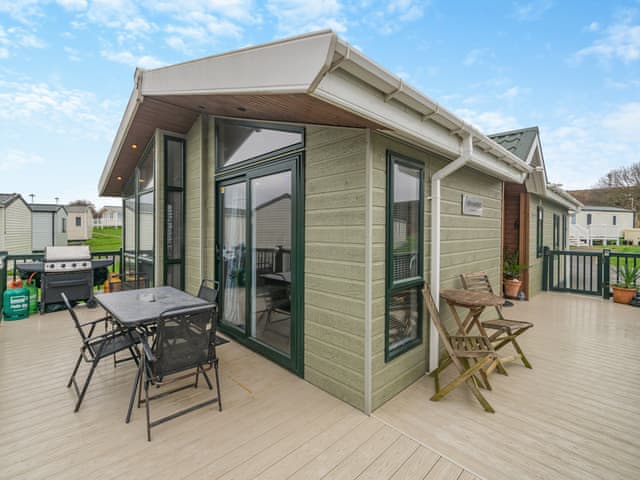 Terrace | Sea View Lodge, Crimdon, near Hartlepool