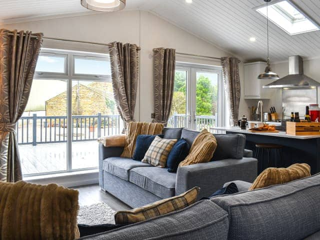 Living area | Marfield Lodge, Masham