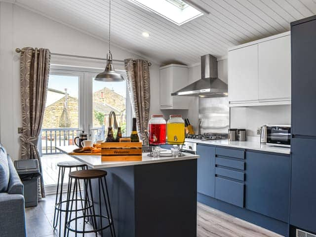 Kitchen area | Marfield Lodge, Masham