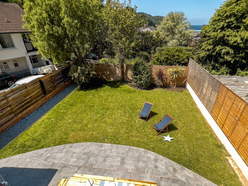 Garden | Aqua - A Beach Bedroom, Combe Martin, near Ilfracombe