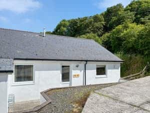 Exterior | Cree View Cottage - Barrhill Farm Holidays, Newton Stewart