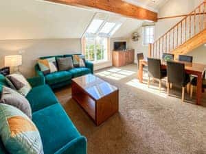 Living room/dining room | Broad Street Gardens 7 - Broad Street Gardens Apartments, All Orkney Islands