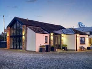 Whitehill barn at dusk | Whitehill Barn - Whitehill Farm, Walton, near Brampton