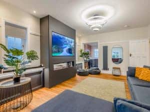 Living area | Bryndedwydd, Borth Aberystwyth