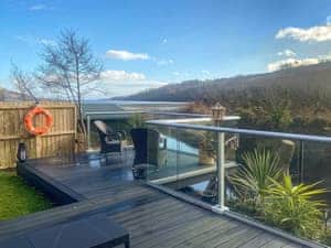 Terrace | Riverside Cottage, Lamlash