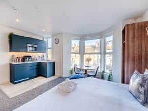 Double bedroom | Pier View - Eden Bay Serviced Apartments, Morecambe