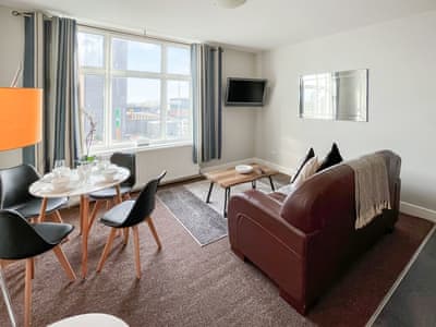 Open plan living space | Pier View Apartment 3 - Pier View, Skegness