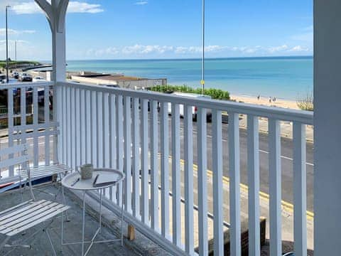 Balcony | Beach View House, Westbrook, near Margate