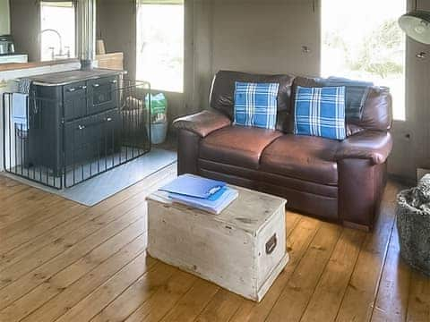 Open plan living space | Bluebell - Lamorna Glamping, Porthcurno