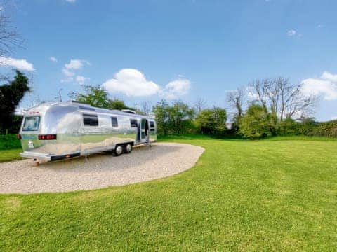 Exterior | Lanes End Farm Airstream, Gastard, near Corsham