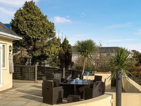 Outdoor area | Steamer Quay Cottage, Paignton