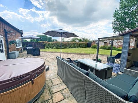 Outdoor seating area  | Middle Farm, East Harling, near Thetford