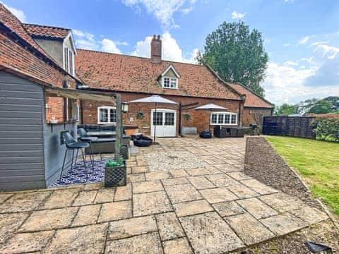 Outdoor seating area  | Middle Farm, East Harling, near Thetford