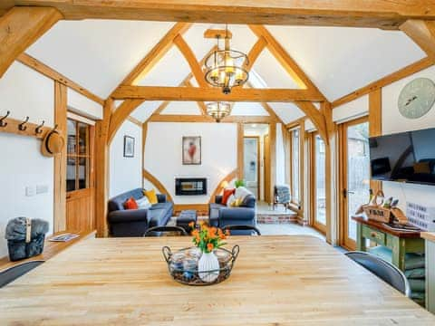 Open plan living space | The Saddlery, Westwell, near Ashford