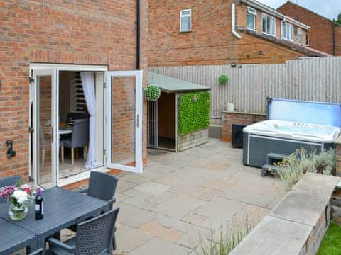 Patio | Maybelle&rsquo;s Cottage, Langtoft, near Driffield