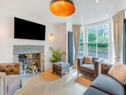 Living area | Craig Apartments- Slate House - Craig Apartments, Bowness-on-Windermere