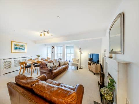 Living room/dining room | The Penthouse Westhaven, Aberdyfi