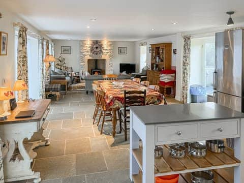 Open plan living space | The Old Barn, Eastgate, near Stanhope