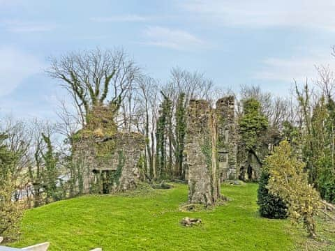 View | Green Castle, Carmarthen