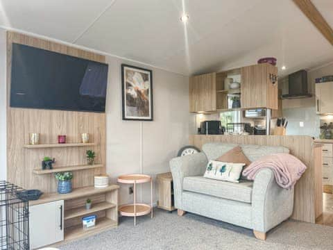 Living area | Apricus Lodge, Ashbourne