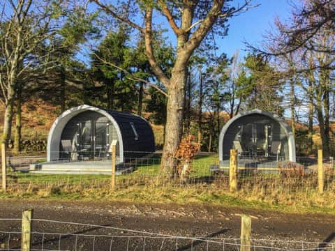 Exterior | Bracken Pod - Ardconnel Farm Pods, Connel, near Oban