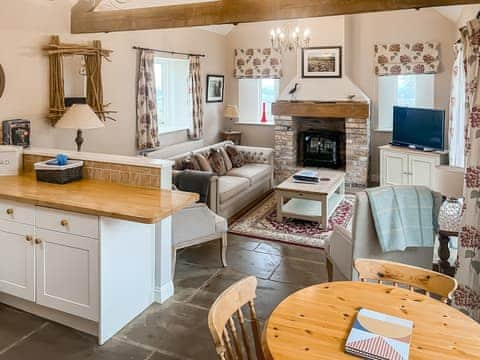 Open plan living space | Blue Mountain Barn, Scalby, Scarborough