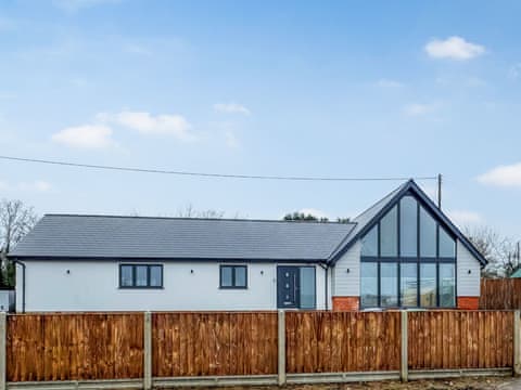 A view of the front of the property which sits in 1/4 of an acre overlooking the Beautiful North Norfolk coast line, amazing views from all directions | Seafields, Sidestrand