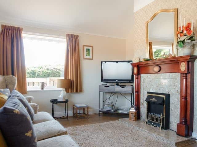 Welcoming living room | Hill View Cottage, Sleights, near Whitby