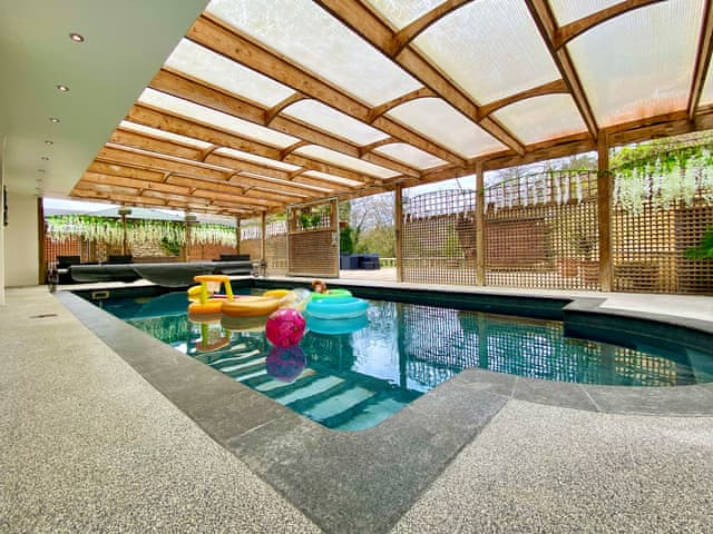 Swimming pool | Pinecone Lodges- Magnolia Lodge - Pinecone Lodges, Camerton, near Bath